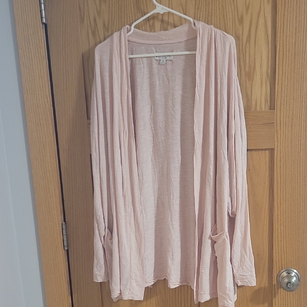 Ugg Women's Pink Open Front Cardigan